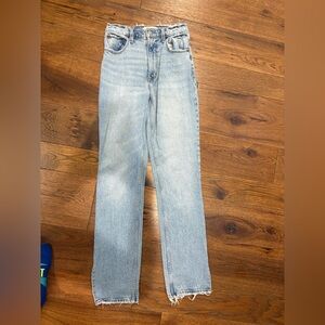 Abercrombie & Fitch Light Blue Straight Leg Jeans